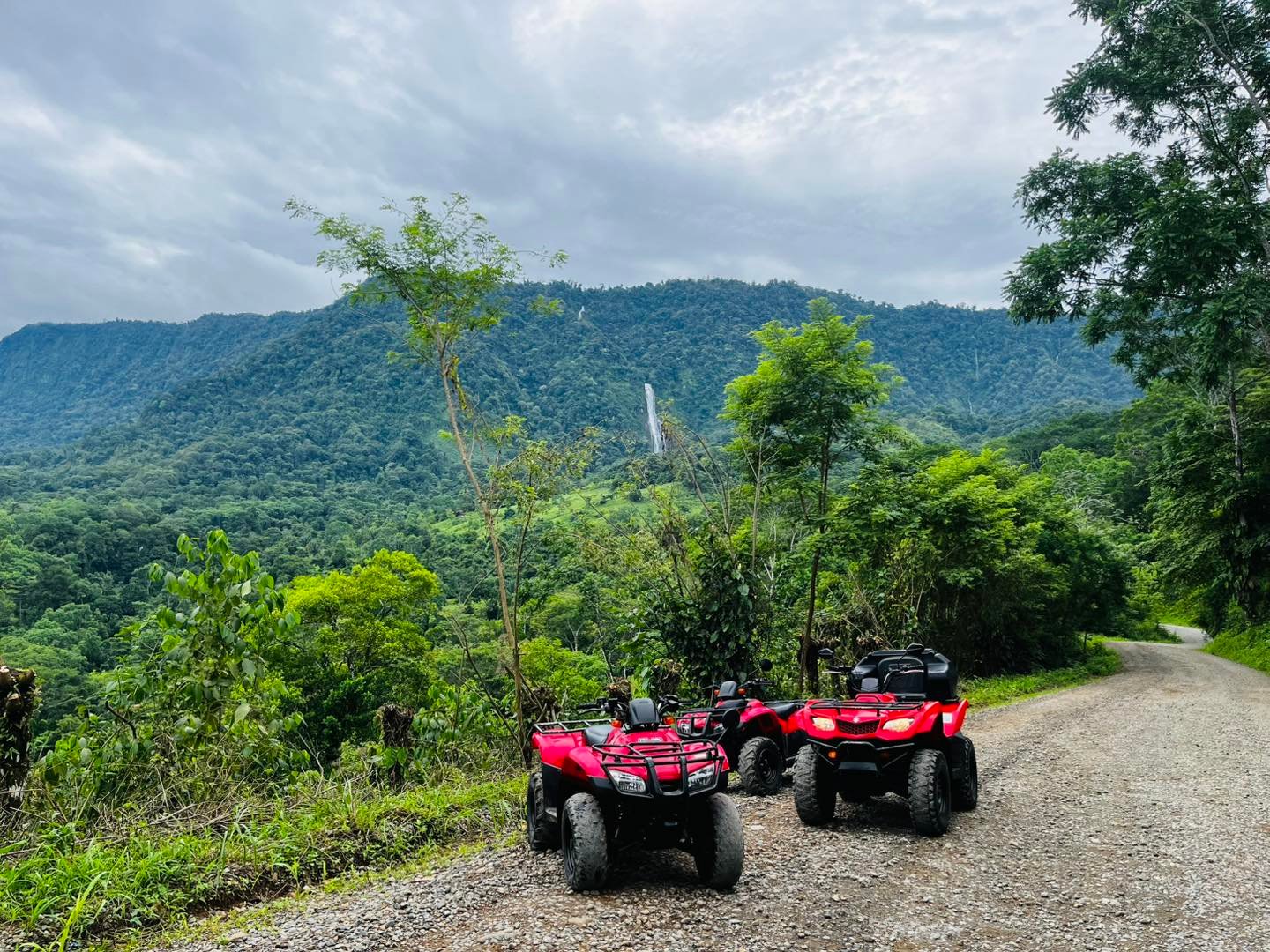 Valley view from ATV trail